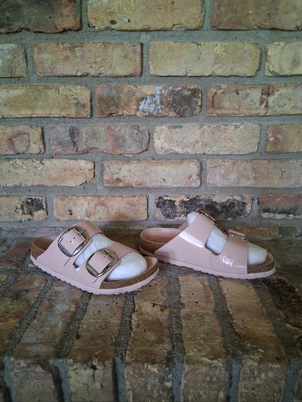 BIRKENSTOCK ARIZONA BIG BUCKLE SANDALS SIZE 38